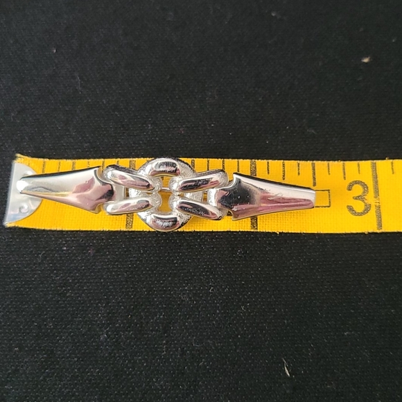 Vintage Givenchy Silver plated bar pin - Picture 8 of 8